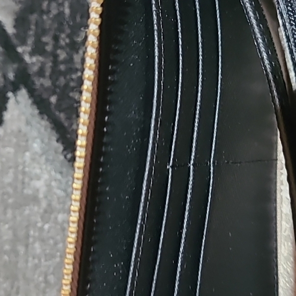 Kate Spade ♠️ Large Continental Crosshatch Cow-leather Wallet - Picture 10 of 15